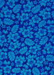 Sun Surf Sand - Floral Texture, Blue